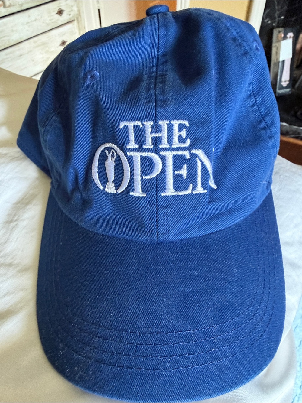 NWOT The Open Embroidered Blue Baseball Cap - Classic Men's Accessory